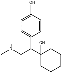 D,L N,O-Didesmethylvenlafaxine Struktur