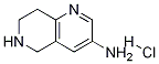 5,6,7,8-tetrahydro-1,6-naphthyridin-3-aMine hydrochloride Structure