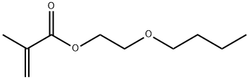 2-N-BUTOXYETHYL METHACRYLATE Structure