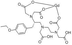 Gadoxetic acid Structure