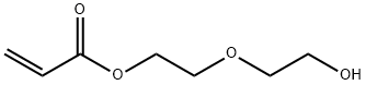 2-(2-hydroxyethoxy)ethyl acrylate  Struktur