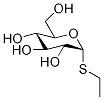 Ethyl α-Thioglucopyranoside Struktur