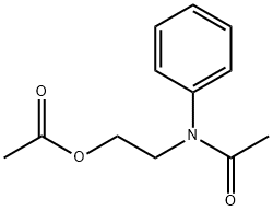 2-(acetylphenylamino)ethyl acetate  Struktur