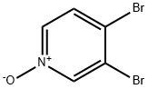 3,4-ジブロモピリジン1-オキシド 化学構造式