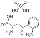 硫酸L-キヌレニン 化学構造式