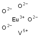 europium vanadium tetraoxide Structure