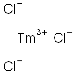 三氯化铥,13537-18-3,结构式