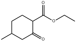 乙基-4-甲基-2-环己酮-1-羧酸酯, 13537-82-1, 结构式