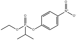 Isopropylphosphonic acid ethyl p-nitrophenyl ester Struktur
