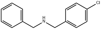 BENZYL-(4-CHLORO-BENZYL)-AMINE Struktur