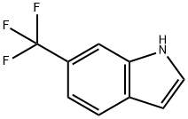 6-三氟甲基吲哚, 13544-43-9, 结构式