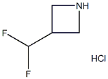 3-(difluoromethyl)azetidine hydrochloride Structure