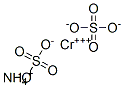AMMONIUM CHROMIUM(III) SULFATE 12-WATER Struktur