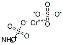 AMMONIUM CHROMIUM(III) SULFATE 12-WATER Structure