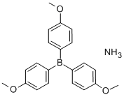 TRIS(4-METHOXYPHENYL)BORANE-AMMONIA COMPLEX Struktur
