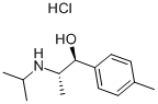 4-メチル-α-[1-[(1-メチルエチル)アミノ]エチル]ベンゼンメタノール 化学構造式