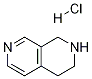 1,2,3,4-テトラヒドロ-2,7-ナフチリジン塩酸塩 化学構造式