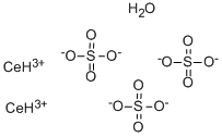 硫酸铈水合物,13550-47-5,结构式