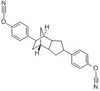 聚双环戊二烯双酚氰酸酯, 135507-71-0, 结构式