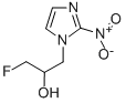 1-FLUORO-3-(2-NITRO-IMIDAZOL-1-YL)-PROPAN-2-OL Structure