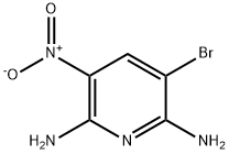2,6-Diamino-3-bromo-5-nitropyridine Struktur