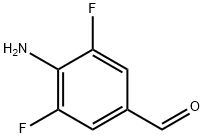Benzaldehyde, 4-amino-3,5-difluoro- (9CI) Structure