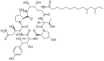 Pneumocandin B0 Structure