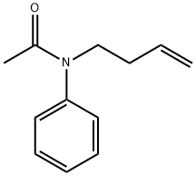 Acetamide,  N-3-buten-1-yl-N-phenyl- Structure