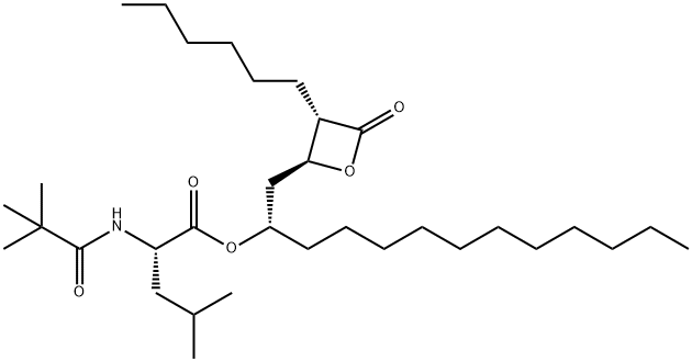 N-DEFORMYL-N-PIVALOYL ORLISTAT,1356017-35-0,结构式