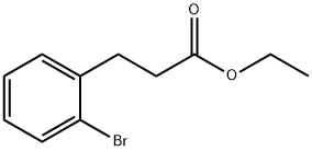 邻溴苯丙酸乙酯, 135613-33-1, 结构式
