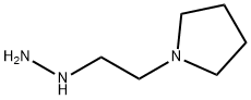 1-(2-肼基乙基)吡咯烷,13562-40-8,结构式