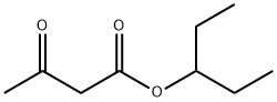 乙酰乙酸3-戊酯,13562-81-7,结构式