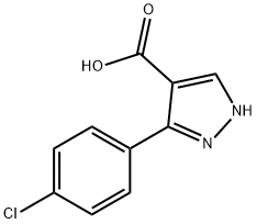 3-(4-클로로페닐)-1H-피라졸-4-카복실산