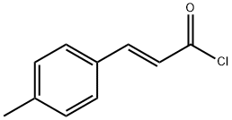 (2E)-3-(4-methylphenyl)acryloyl chloride Struktur