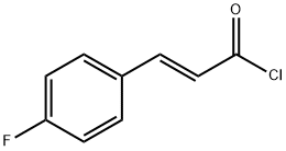 4-FLUOROCINNAMOYL CHLORIDE  97 Struktur