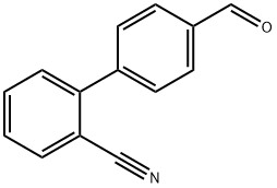 2'-氰基-4-甲醛基联苯 结构式