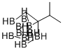 1-イソプロピル-O-カルボラン 化学構造式