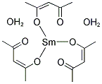 SAMARIUM(III) ACETYLACETONATE DIHYDRATE Struktur