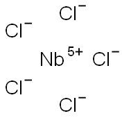 ニオブ(IV)テトラクロリド 化学構造式