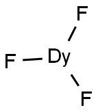 トリフルオロジスプロシウム(III) 化学構造式