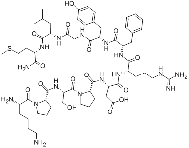 RANATACHYKININ A, 135690-47-0, 结构式