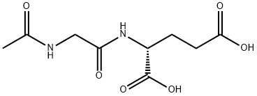 N-ACETYLGLYCYL-D-GLUTAMIC ACID, 135701-69-8, 结构式