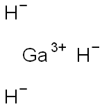 水素化ガリウム（III） 化学構造式