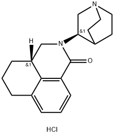 (S,R)-パロノセトロン塩酸塩 CONTAINS UP TO 〜35% (R,R)-ISOMER 化学構造式