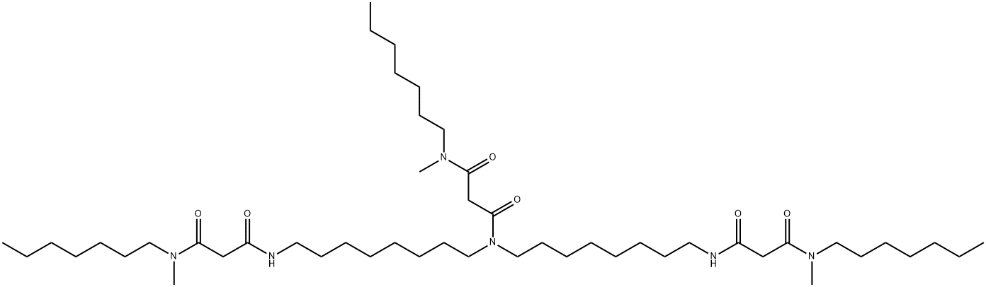 镁离子载体IV, 135734-39-3, 结构式