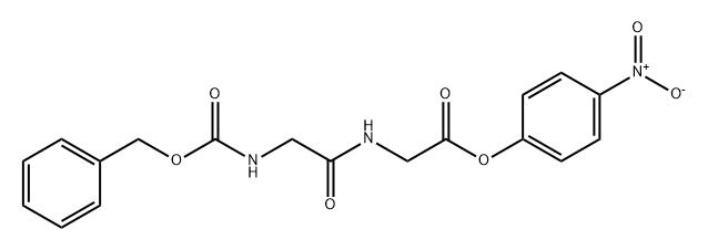 Z-GLY-GLY-ONP, 13574-81-7, 结构式