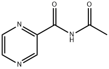 N-ACETYLPYRAZINE-2-CARBOXAMIDE Struktur