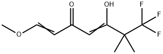 1,4-Heptadien-3-one, 7,7,7-trifluoro-5-hydroxy-1-methoxy-6,6-dimethyl-
