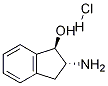 反式-1-羟基-2-氨基茚满盐酸盐 结构式