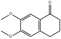 6,7-二甲氧基-3,4-二氢-2H-1-萘酮,13575-75-2,结构式